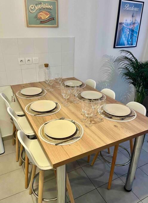 Appart Cosy 6 Personnes Floirac  Buitenkant foto